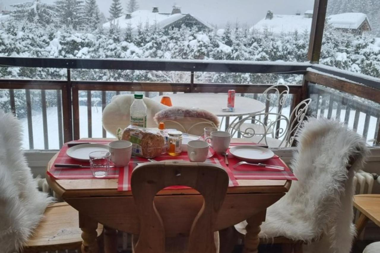 Charming Apt With Swimming Pool In Argentiere Chamonix Exterior photo